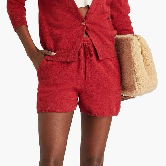 LOULOU STUDIO Toran Cashmere Shorts - Picture 2 of 6